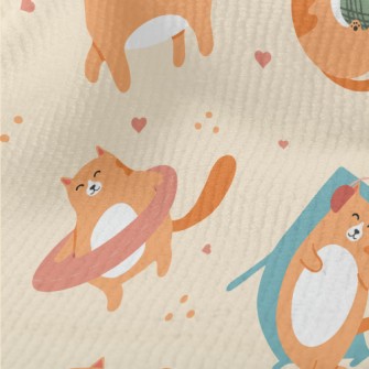 Daily Life Color Cat Terry