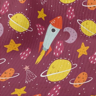 Doodle Rocket And Planet Unive Terry
