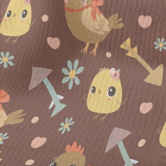 Cute And Warm Chicken Family Terry