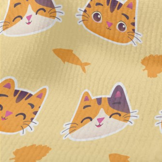 Cute Orange Cat Terry