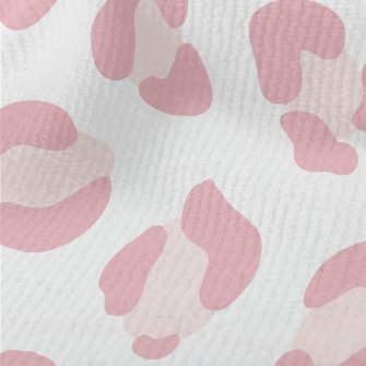 Pink And Cute Leopard Print Terry