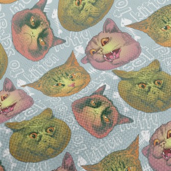 Realistic Cat Head Performance Linen