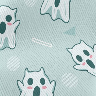 Screaming Scary Cute Ghost Standard Corduroy
