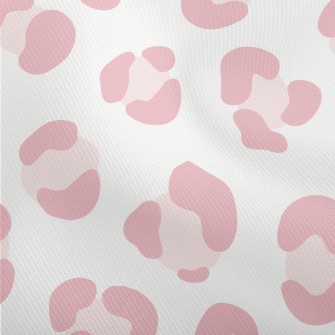 Pink And Cute Leopard Print Dobby