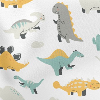 Cute Children&#39;s Dinosaur Stretch Ponte