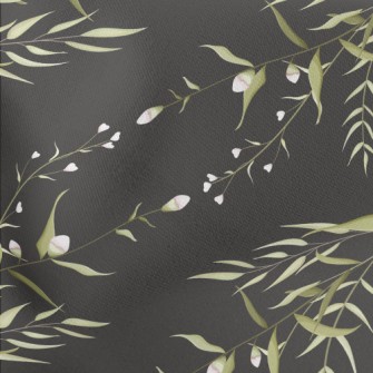 Hand Drawn Three-dimensional F Stretch Ponte