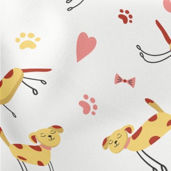 Puppy Running Leisurely Stretch Ponte