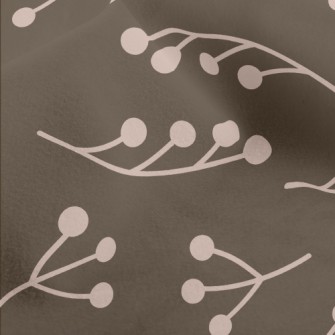 Plant Color Blocks With Round  Micro Fleece