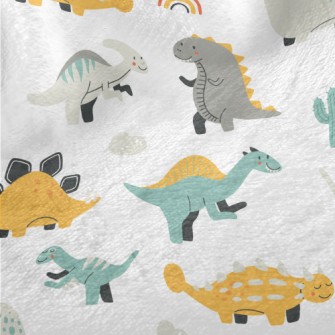 Cute Children&#39;s Dinosaur Minky