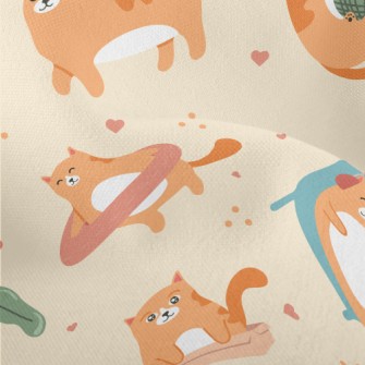 Daily Life Color Cat Lightweight Performance Linen