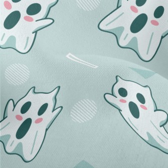 Screaming Scary Cute Ghost Lightweight Performance Linen