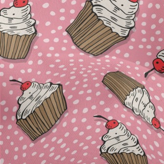 Delicious And Sweet Cherry Cup Lightweight Performance Linen