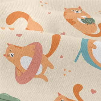 Daily Life Color Cat Modern Jersey