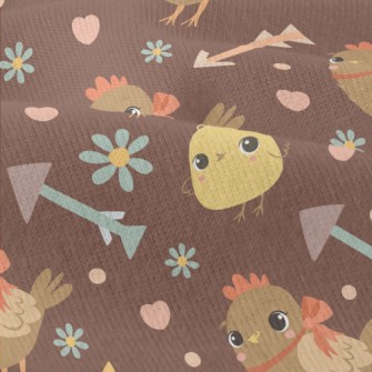 Cute And Warm Chicken Family Modern Jersey