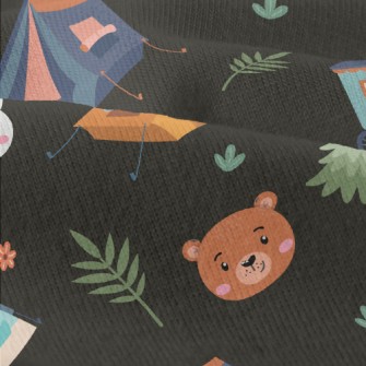 Animal Heads And Camping Tent Modern Jersey