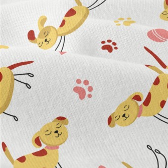 Puppy Running Leisurely Modern Jersey
