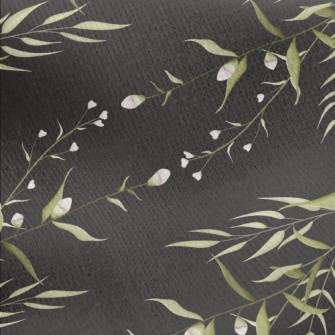 Hand Drawn Three-dimensional F Jersey Backed Fleece