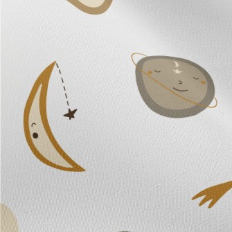 Quiet Planet And Shooting Star Chiffon
