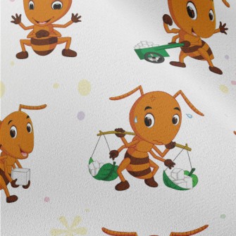 Hard Working Ants Chiffon