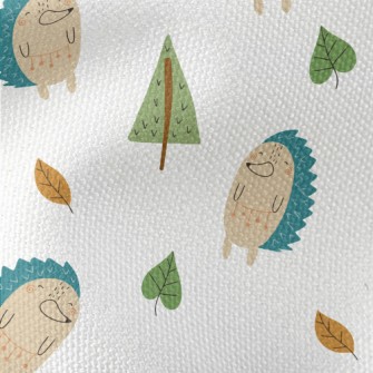 Cute Forest Hedgehog Waterproof Canvas