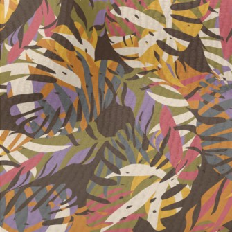 Colorful Abstract Tropical Pla Terry
