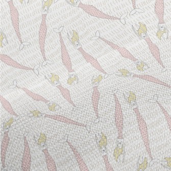 Pink Happy Mermaid Performance Linen