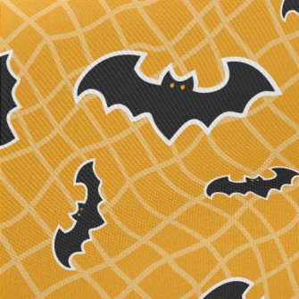 Black Bat And Twisted Grid Twill