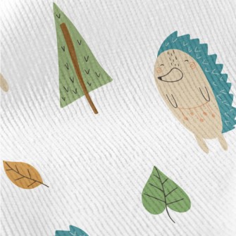 Cute Forest Hedgehog Standard Corduroy