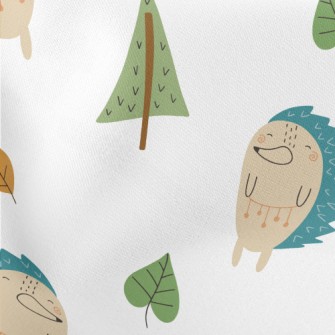 Cute Forest Hedgehog Stretch Ponte