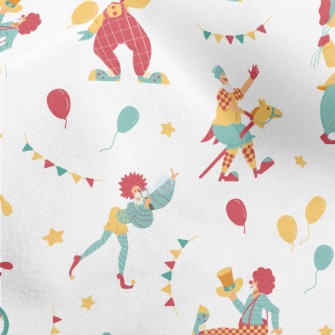 Juggling Clowns Micro Fleece