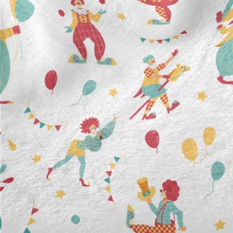 Juggling Clowns Minky