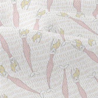 Pink Happy Mermaid Modern Jersey