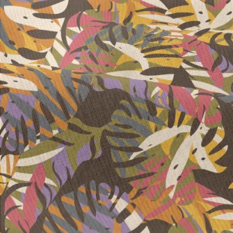 Colorful Abstract Tropical Pla Modern Jersey