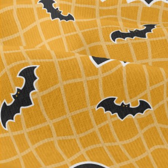 Black Bat And Twisted Grid Modern Jersey