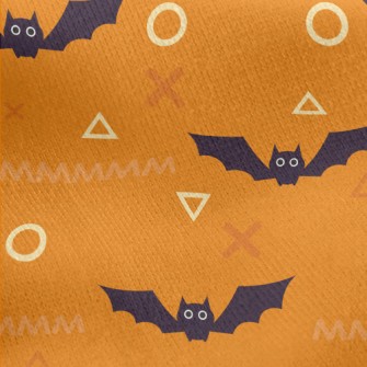 Cute Silly Bat Jersey Backed Fleece