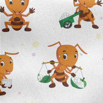 Hard Working Ants Jersey Backed Fleece