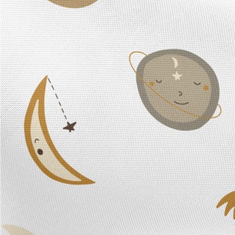 Quiet Planet And Shooting Star Pongee