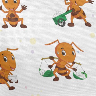 Hard Working Ants Pongee