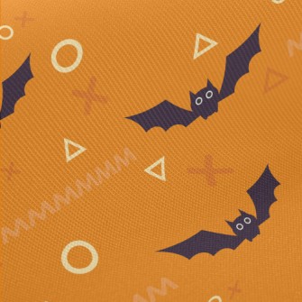 Cute Silly Bat Midweight Cotton Poplin