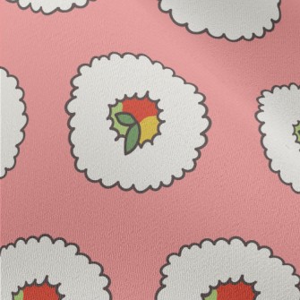 Cute Cartoon Sushi Roll Chiffon