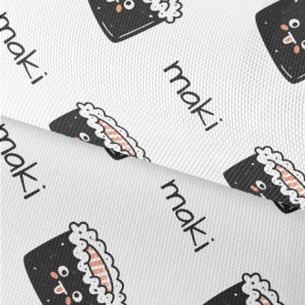 Salmon Sushi Roll Waterproof Oxford