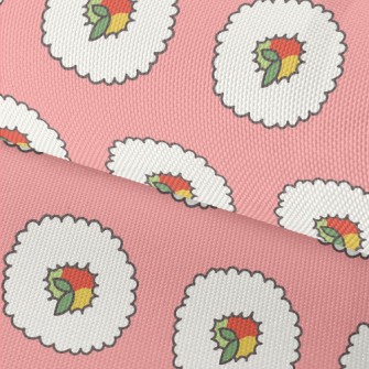 Cute Cartoon Sushi Roll Waterproof Oxford