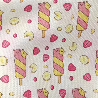 Two-color Cat Popsicle Waterproof Canvas
