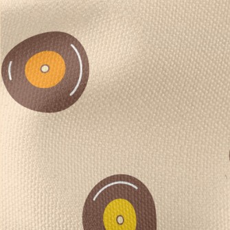 Retro Vinyl Records Waterproof Canvas
