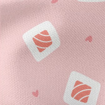 Japanese Salmon Sushi Roll Waterproof Canvas