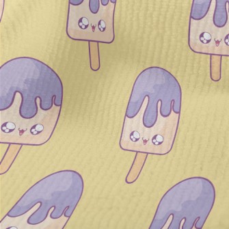 Big Eyes Purple Popsicle Terry