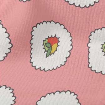 Cute Cartoon Sushi Roll Terry