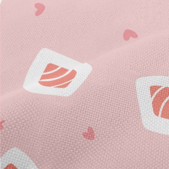 Japanese Salmon Sushi Roll Performance Linen