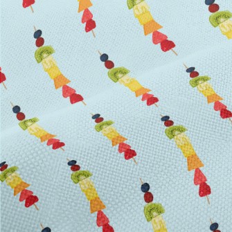 Rainbow Fruit Skewers Performance Linen