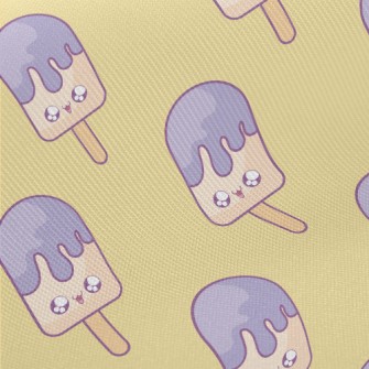 Big Eyes Purple Popsicle Twill